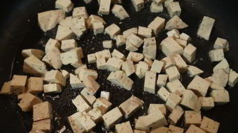 лапша с сыром тофу