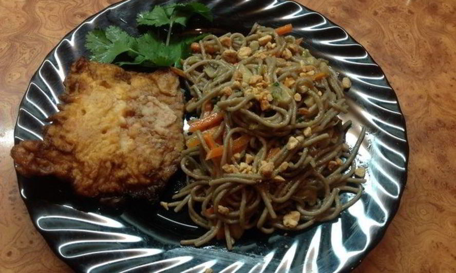 Рецепт лапши соба с овощами