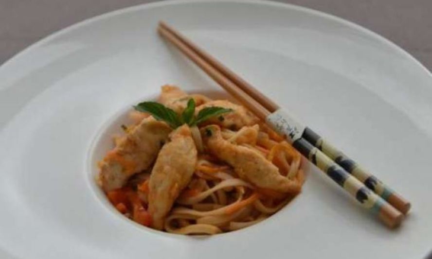 Рецепт лапши удон с курицей