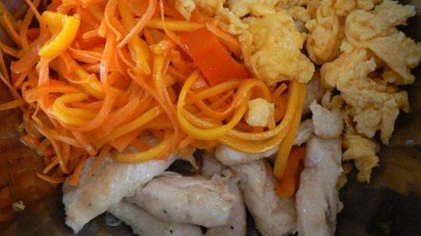 лапша удон с курицей