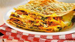 Лазанья из лаваша