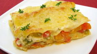 Лазанья овощная