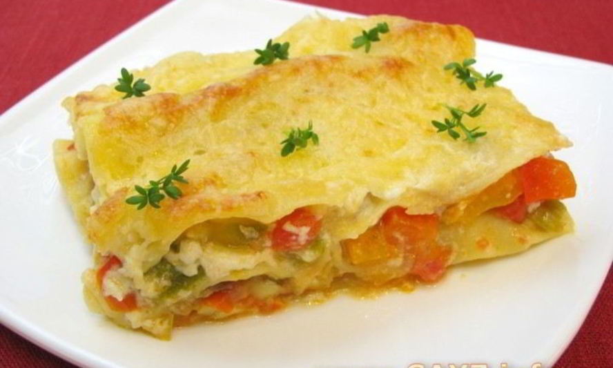 Рецепт лазаний овощная