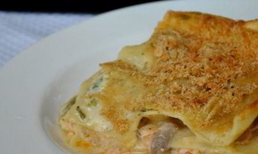 Рецепт лазаний с морепродуктами