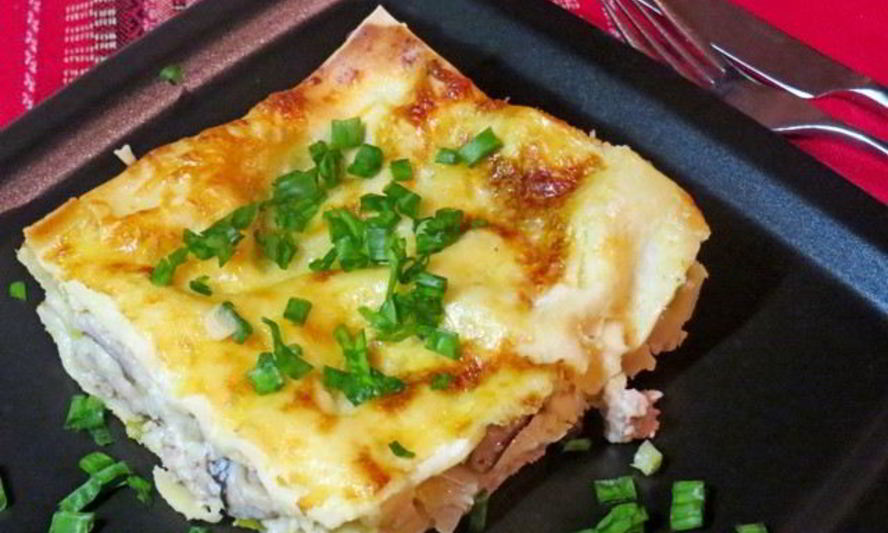 Рецепт лазаний с овощами