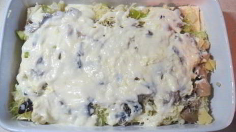 лазанья с овощами