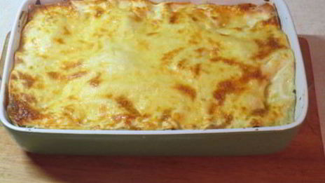 лазанья с овощами