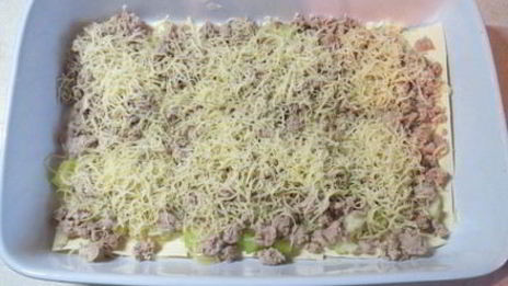 лазанья с овощами