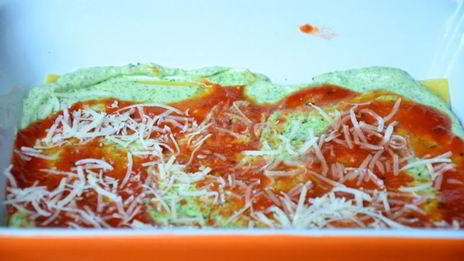 лазанья с сыром