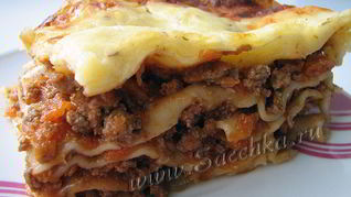 Лазанья в мультиварке