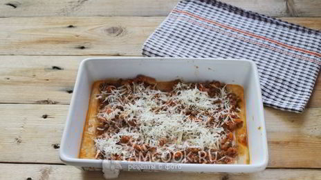мясная лазанья