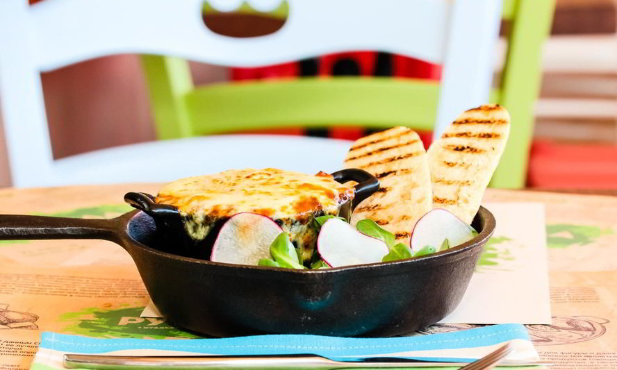 Рецепт овощной лазанья