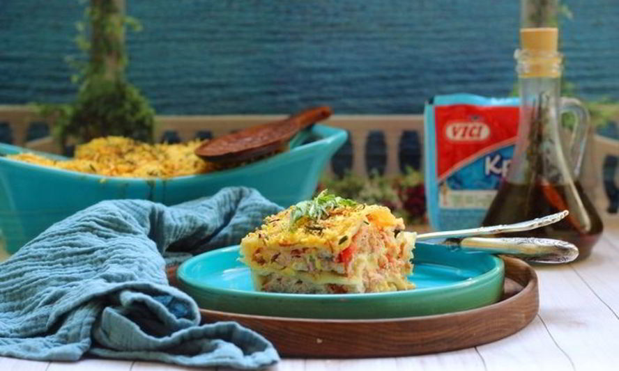 Рецепт рыбной лазанья