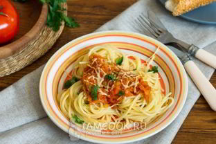 Чечевичная подлива к спагетти