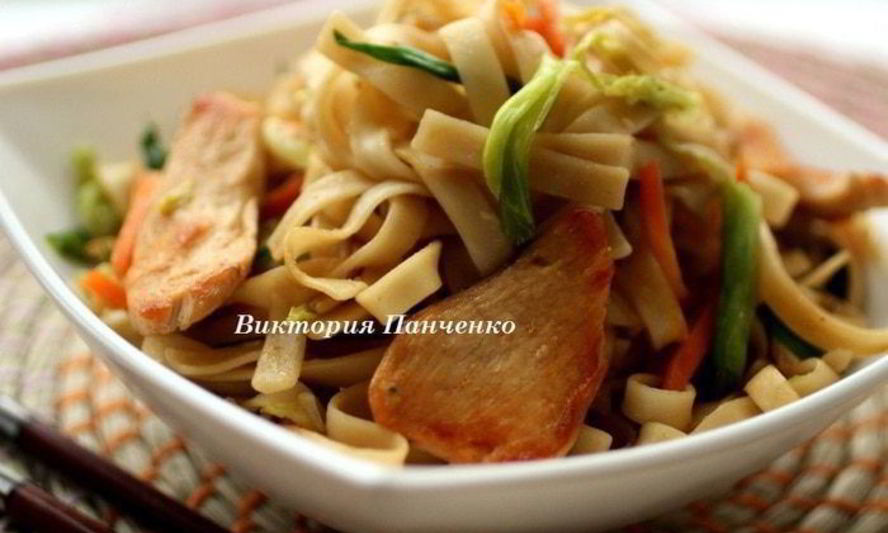 Рецепт чоу мейн — китайской жареной лапши