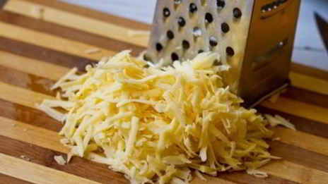 макароны с сыром и ветчиной