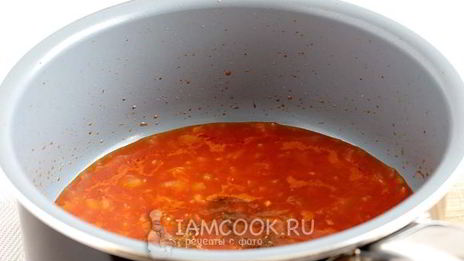 макароны с томатной пастой