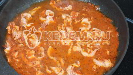 паста карбонара с беконом