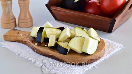 паста с баклажанами