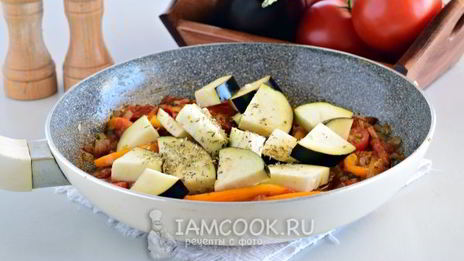 паста с баклажанами