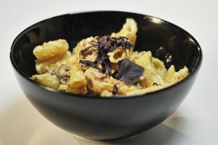 Паста с говядиной и соусом из белого вина