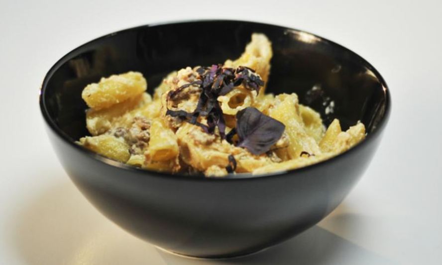 Рецепт пасты с говядиной и соусом из белого вина