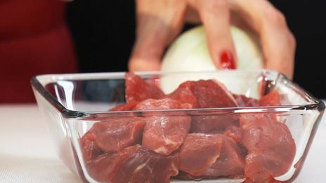 паста с говядиной и соусом из белого вина