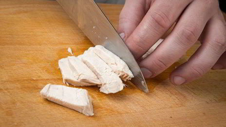 паста с курицей и соусом песто