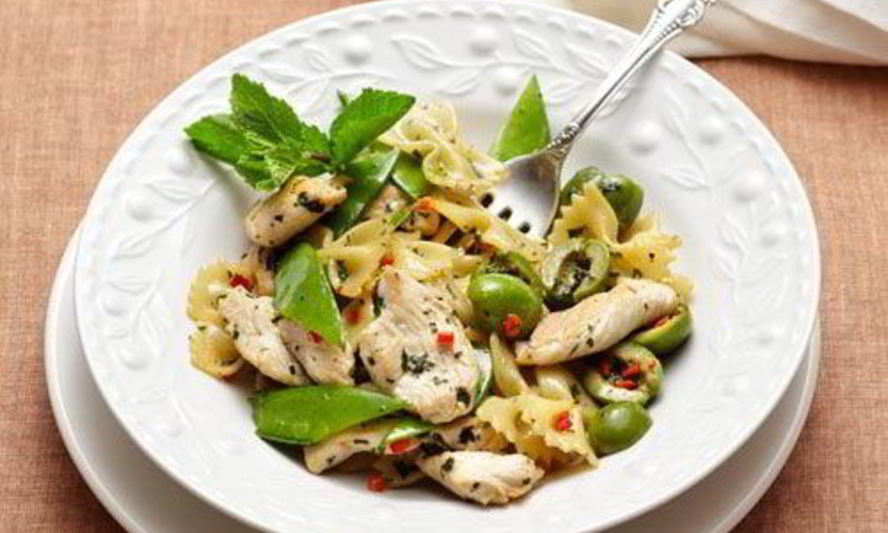 Рецепт пасты с молодым горошком