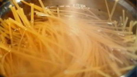 паста с семгой в сливочном соусе