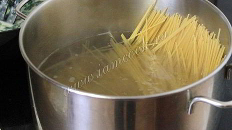 паста с семгой