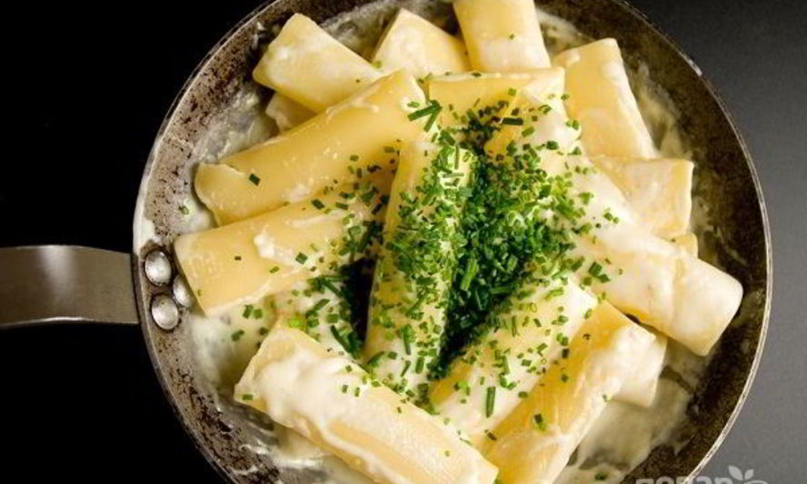 Рецепт сливочно-сырной паста