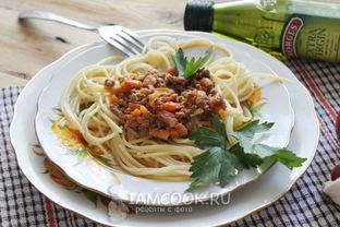 Спагетти болоньезе