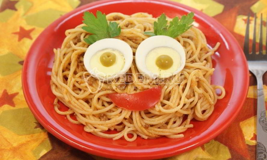 Рецепт спагетти обаятельный взгляд