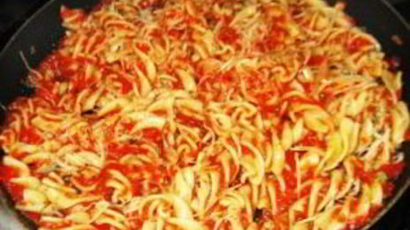 сырная паста, запеченная в духовке