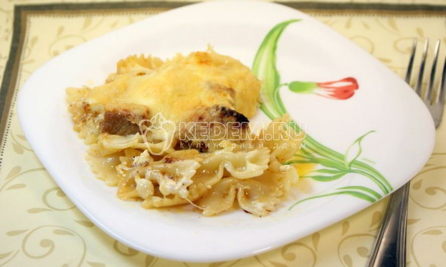 Рецепт запеченных бантиков