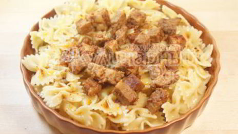 запеченные бантики