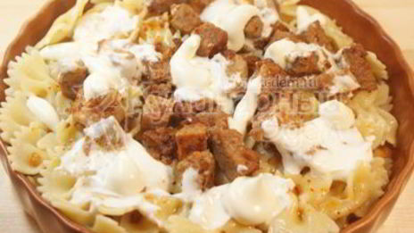 запеченные бантики