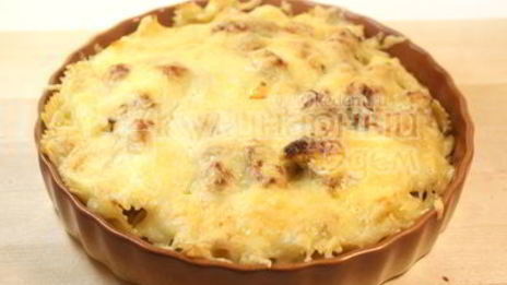 запеченные бантики