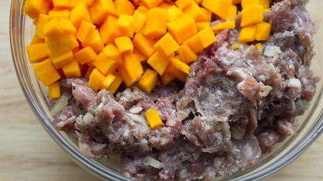 манты с тыквой