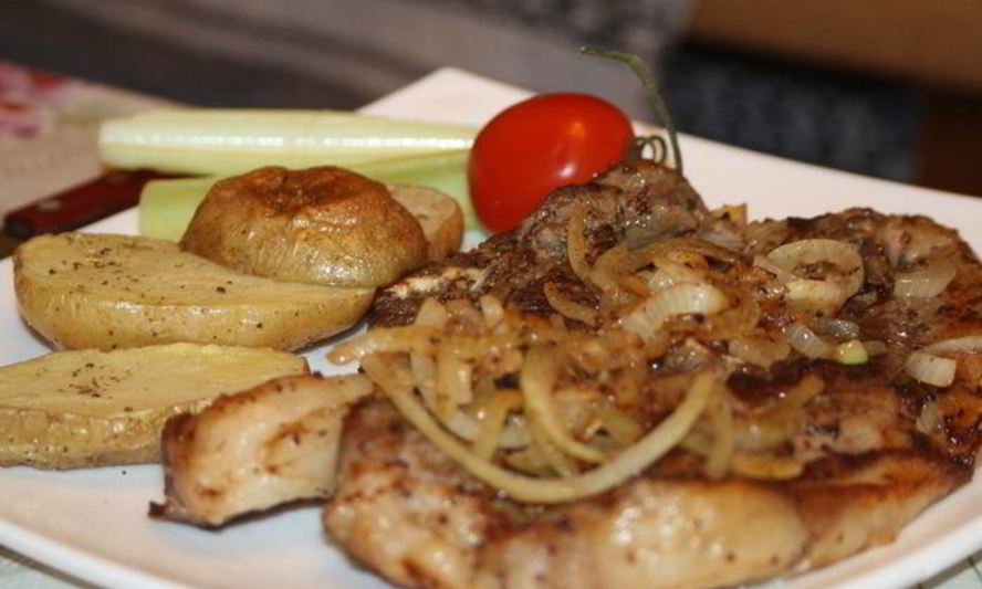 Рецепт баранины на кости в маринаде из французской горчицы