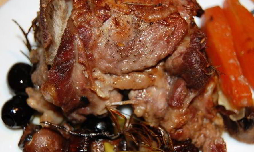 Рецепт баранины запеченной по-средиземноморски