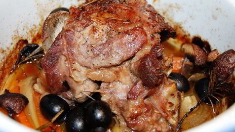 баранина запеченная по-средиземноморски