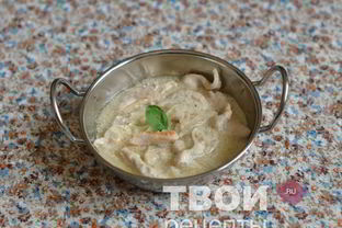 Бефстроганов из курицы