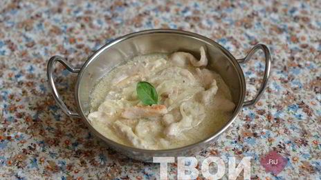 бефстроганов из курицы