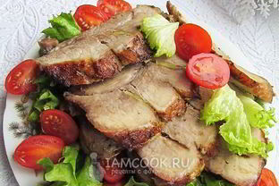 Буженина в пиве