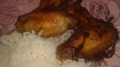 чесночные куриные крылышки