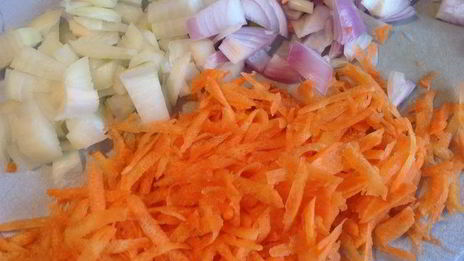 гратен с курицей