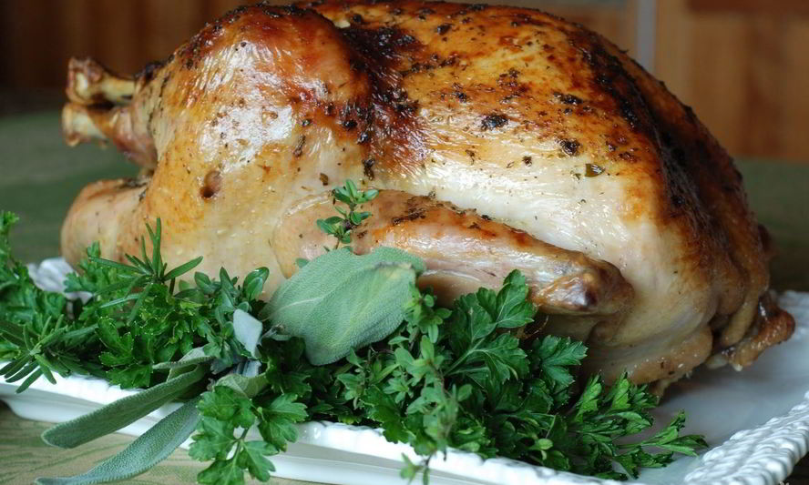 Рецепт индейки, фаршированной каштанами