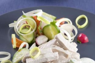 Индейка с укропным соусом